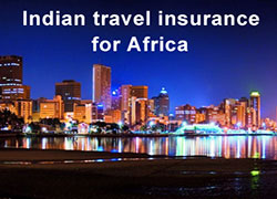 indian travel insurance for africa