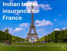 indian travel insurance for france