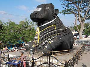 Mysore Nandi statue