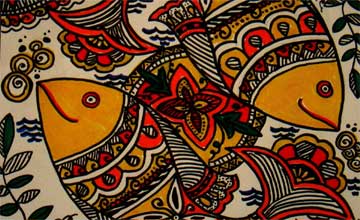 Fish Indian Folk paintings