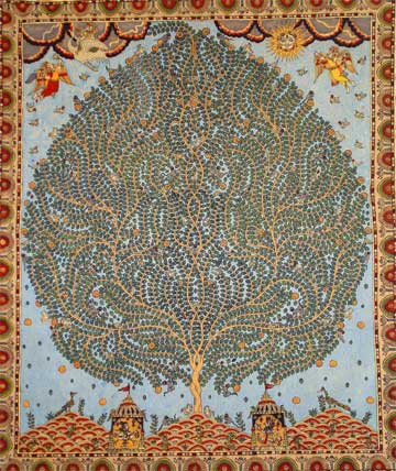 Tree kalamkari Painting