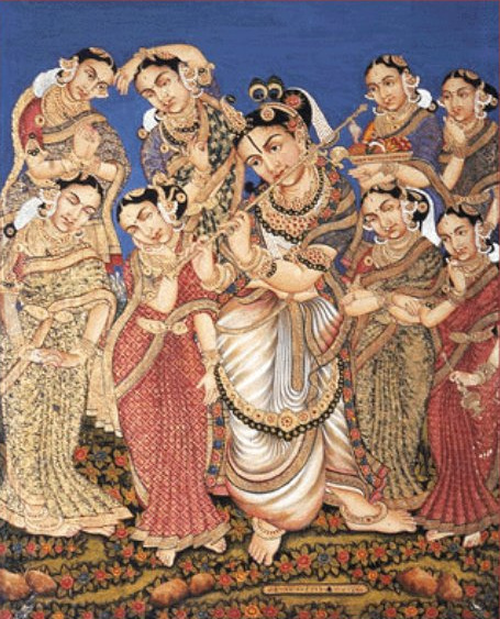 Krishna Mysore paintings.