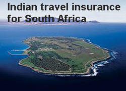 indian travel insurance for south Africa