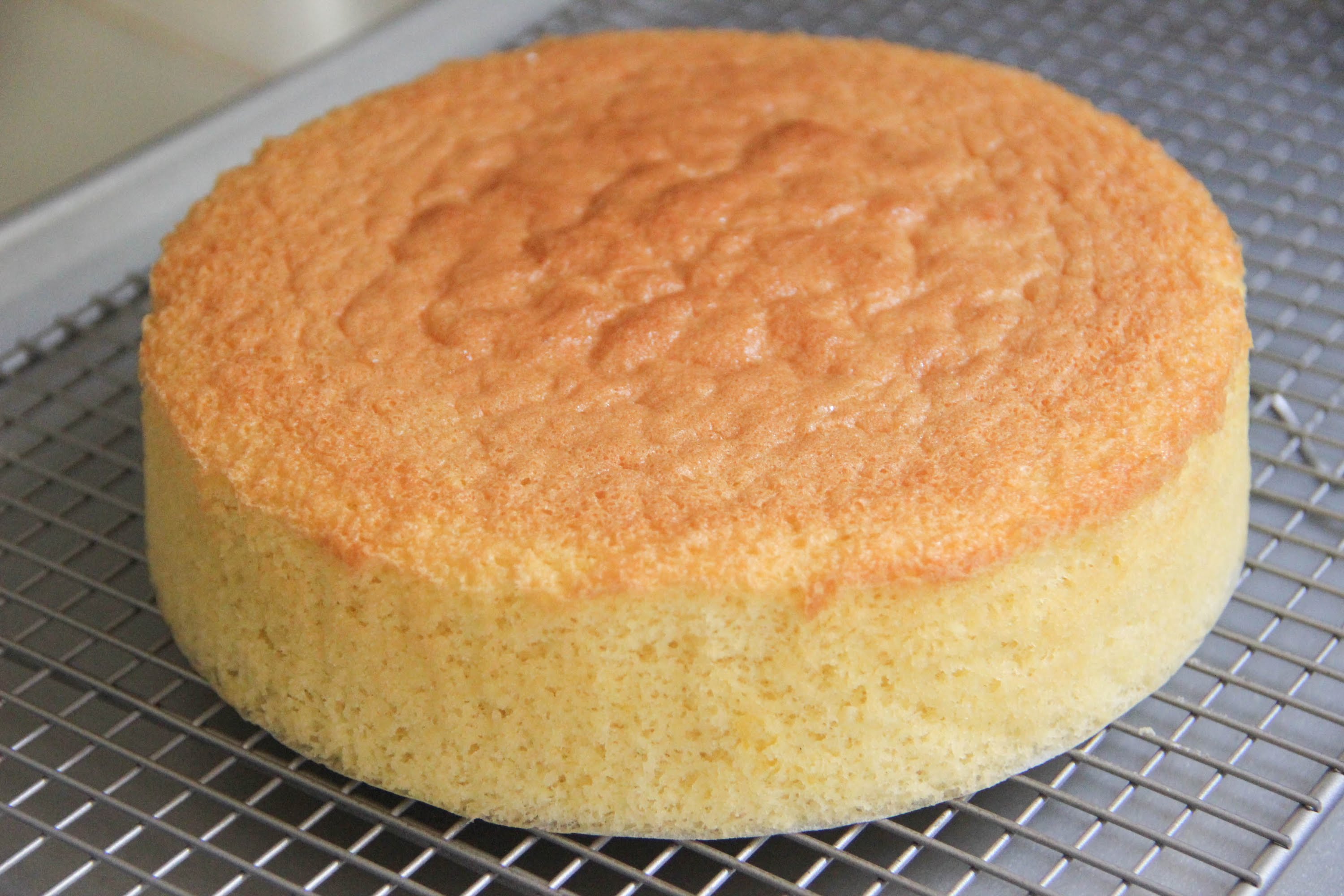 Sponge cake recipe.